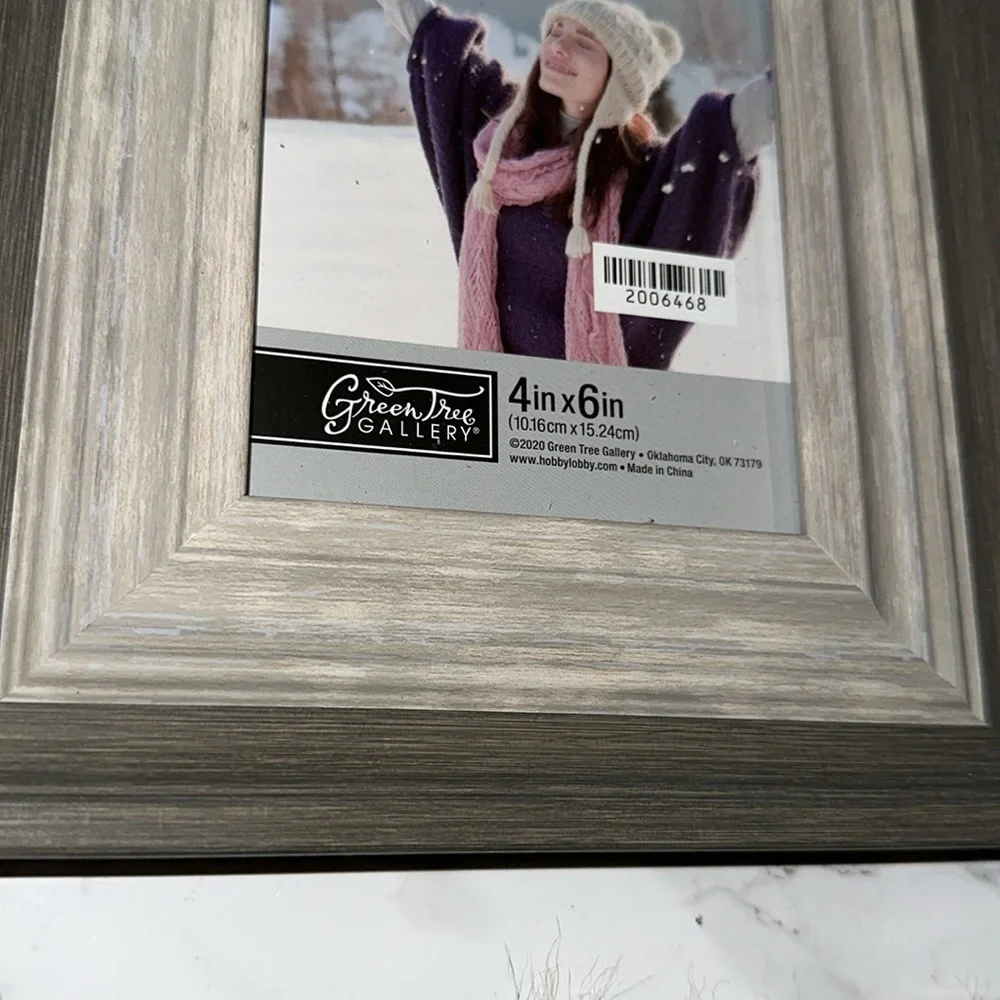 Gray Wooden Picture Frame